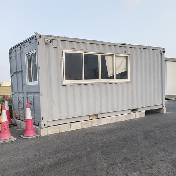 our portable classroom trailers are equipped with safety features such as fire alarms and emergency exits